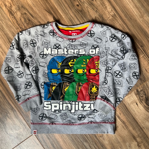Character.com Masters of Spinjitzu Lego Sweatshirt 10-12 140cm - Picture 2 of 4
